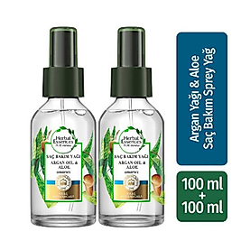 Herbal Essences Argan Yağlı Onarıcı Sprey Yağ 100 ml X 2 Adet