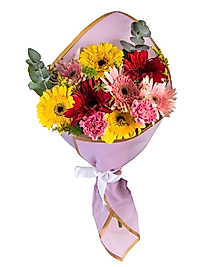 Renkli Gerbera Buketi