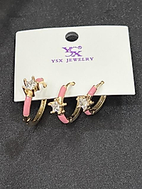 Xuping üçlü set küpe