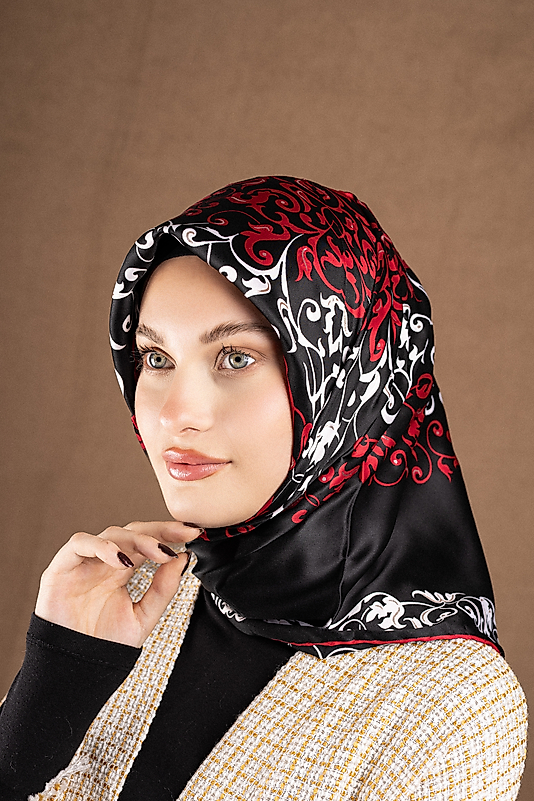 Varaklı Saten Eşarp