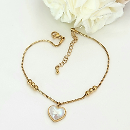 Dorika Kalp Çelik Halhal