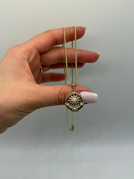 Xuping 14K Altın Kaplama Kolye