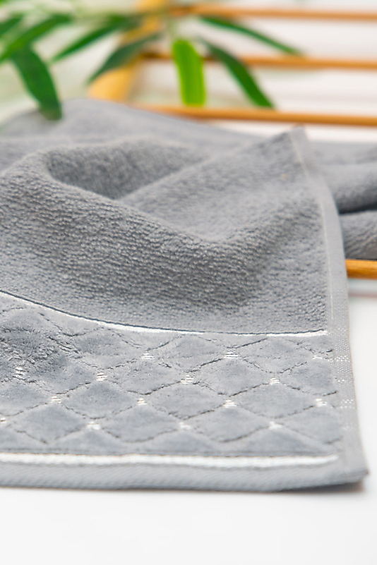 Mutfak-Havlusu-Bade Jakarlı-Gri-enex life