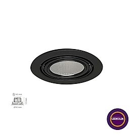 40W Sıva Altı Yuvarlak Led Spot