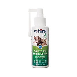 Veturel Kedi ve Köpek Ağız Bakım Spreyi (100 ml)