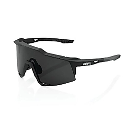 100% SPEEDCRAFT - Soft Tact Black - Smoke Lens