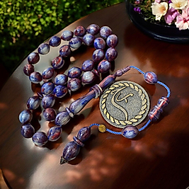 Halkalı Model Sedefli Mor Katalin Tespih