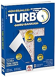 6. Sınıf Turbo Fen Bilimleri Soru Bankası / Mustafa Daban / Model Eğitim Yayıncılık / 9786258358537