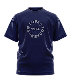 Tofaş Oversize İndigo Renk  T.shırt