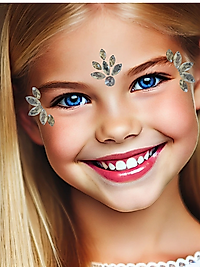 Parlak yüz taşı seti