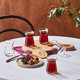KARACA VEFA ÇAY BARDAĞI 6LI