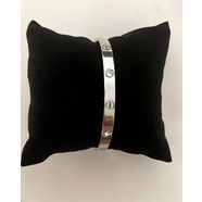 Çelik Orta Boy Silver Cartier Kelepçe