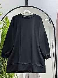 Çizgi detaylı oysho tunik