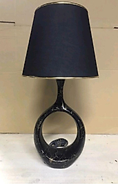 Modern Abajur siyah