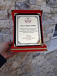 Kadife Plaket