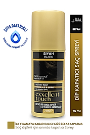 Exxellent Touch Dip Kapatıcı Saç Spreyi Siyah 75 ml
