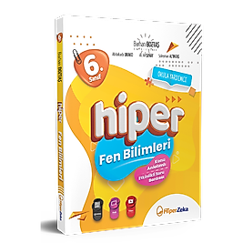 2025 6. Sınıf Hiper Fen Bilimleri Konu Anlatımlı & Etkinlikli Soru Bankası | Burhan BOZTAŞ  Hiper Zeka Yayınları
