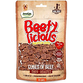 Dentalight Beefy Cube Sığır Etli Köpek Ödül Küpleri 70 Gr