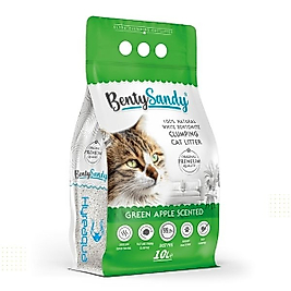 Benty Sandy Yeşil Elmalı Kedi Kumu 10 Lt