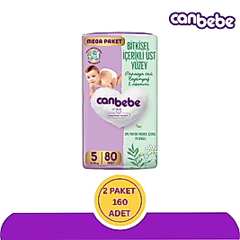 Canbebe No:5 Junior 80'li (160 Adet)