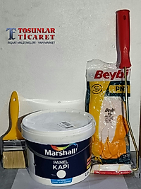 marshall panel kapı boyası beyaz 2,5 lt