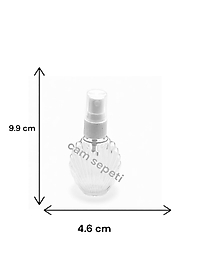40 cc İstiridye Plastik Şişe Sprey kapaklı