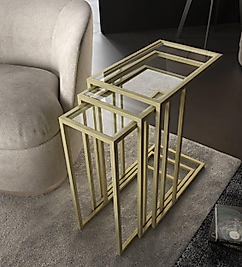 MAT GOLD DİKDÖRTGEN C ZİGON ŞEFFAF CAM