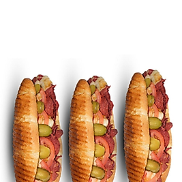 3'lü Tam Porsiyon Ekmek Arası Sucuk Menü