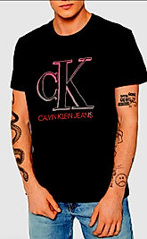 CALVİN KLEİN ERKEK BİSİKLET YAKA T-SHİRT