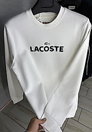 ZEROWEAR - LACOSTE LOGO DETAYLI Osho & Pike Kumaş Karışımı Sweat