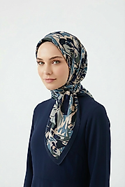 Spring Eşarp Kamuflaj Desen