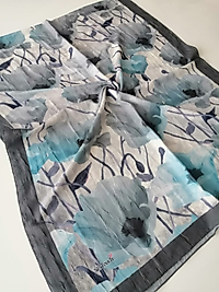 BAMBU KRAŞ DESENLİ ŞAL