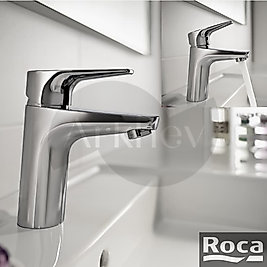 Roca Atlas Lavabo Bataryası - Krom / Cold Start A5A3990C00
