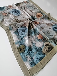 BAMBU KRAŞ DESENLİ ŞAL