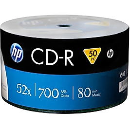 HP Boş Cd - HP CRE00070-3 CD-R 52X 700Mb 50li Spindle