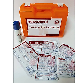 BURNSHİELD İlk Yardım Yanık Müdahale Çantası Duvar Askı Aparatlı