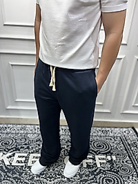 Püskül Paça Baggy Eşofman Lacivert - Kps