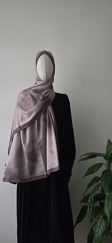 Duman Desenli Soft Şal