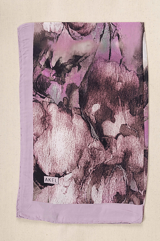 FLOOR İPEK ŞAL EL DİKİŞİ DESEN-2