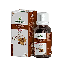 DESTEK TATLI BADEM YAĞI 20 ML (SOĞUK PRES)