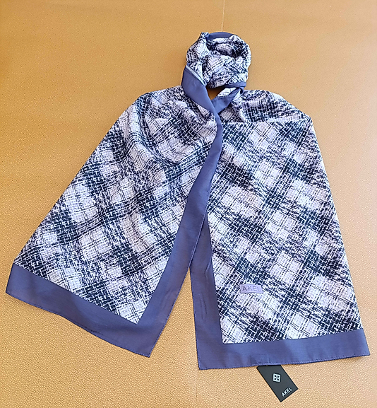 DESENLİ POLYESTER ŞAL Ebat 75 x185