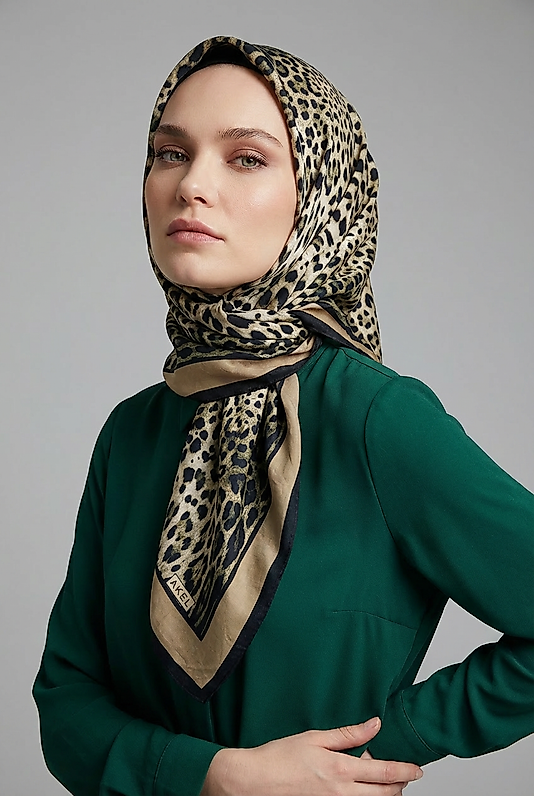 Spring Eşarp Leopar Yeni Desen