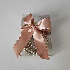 Pembe Kurdeleli Kutulu Tesbih