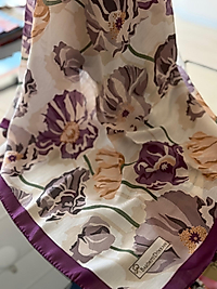 BAŞÖRTÜ DÜKKANI SOFT EŞARP NOLA  DESEN MOR