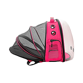 Cattie Fileli Pembe Taşıma Sırt Çantası (25 x 60 x 40 cm)
