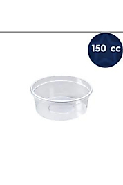 150 cc Şeffaf Plastik Kase 100’lü – Tek Kullanımlık, Dayanıklı, Pratik