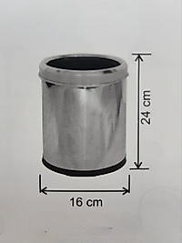 Çöp Kovası İç Kovalı Çemberli Plastik 3 LT ( KDV DAHİL )