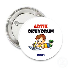 ARTIK OKUYORUM ROZETİ