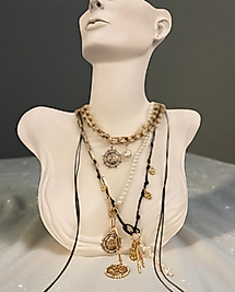 Zara Model Uzun Plakalı Kolye