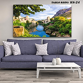 MERCAN MOBİLYA AKSESUAR ,70*130 , MANZARA ,KANVAS TABLO